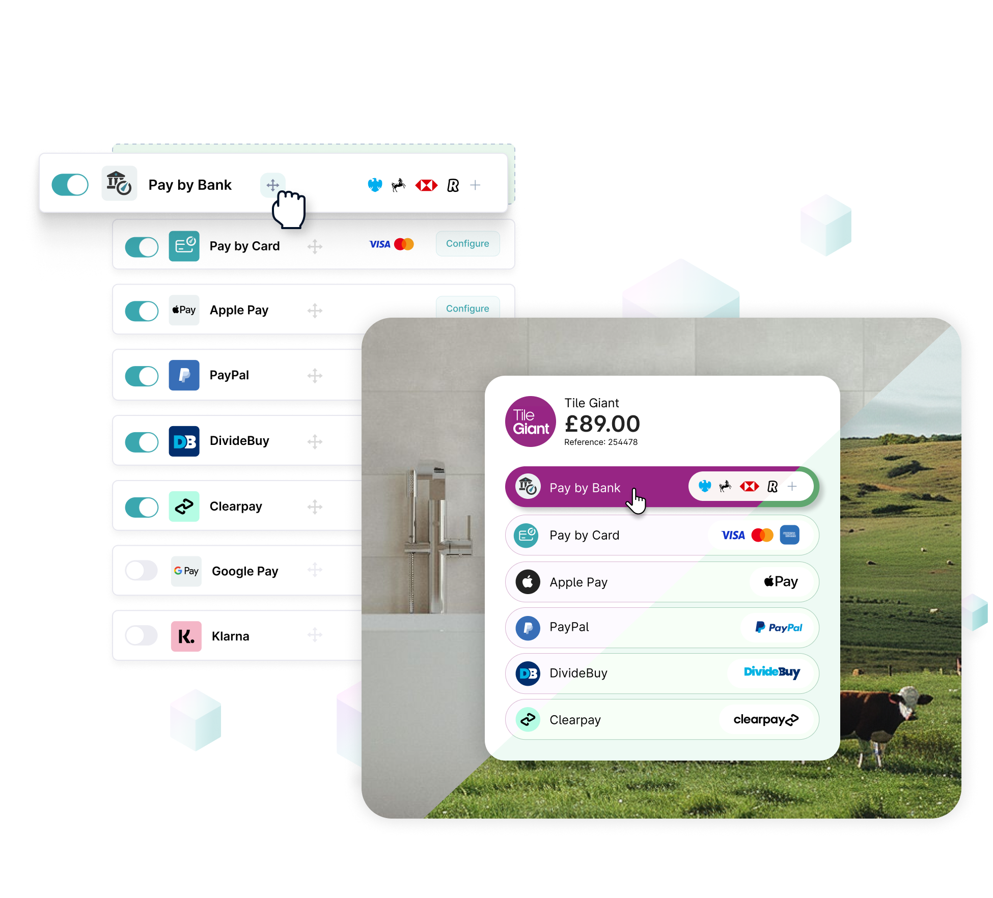 Customise your checkout and payment order with Rvvup Customise your checkout and payment order with Rvvup